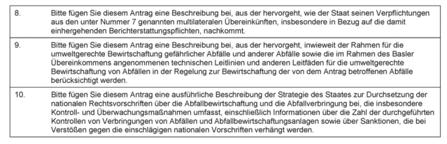 AbfallverbringungsVO Anhang VIII-6